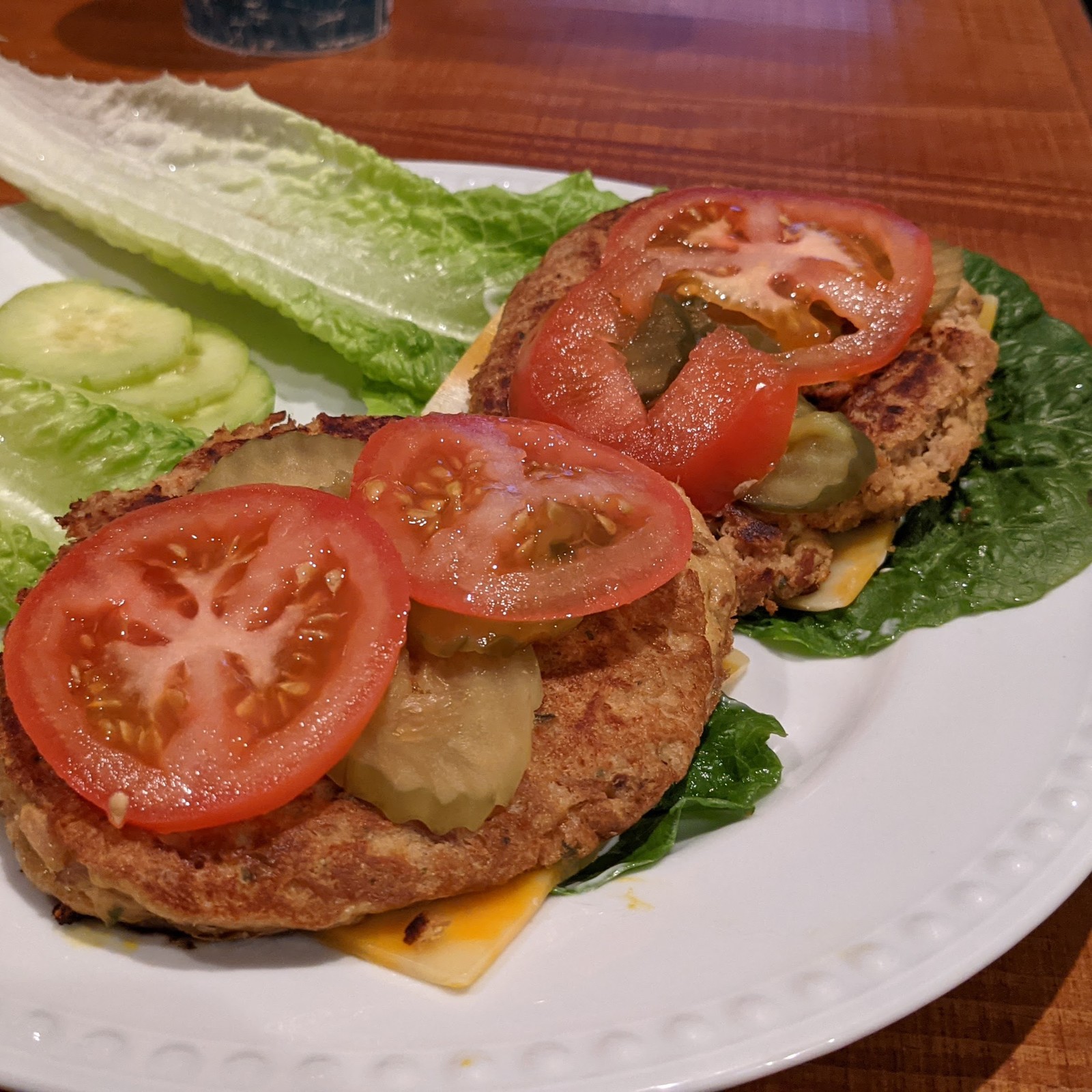 Air Fried Keto Tuna Patties
